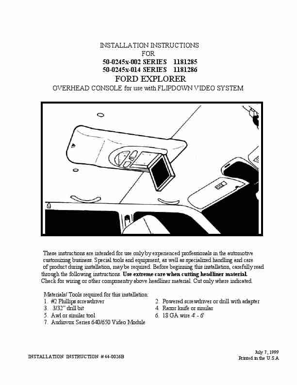 Audiovox Car Video System 50-0245x-014 SERIES-page_pdf
